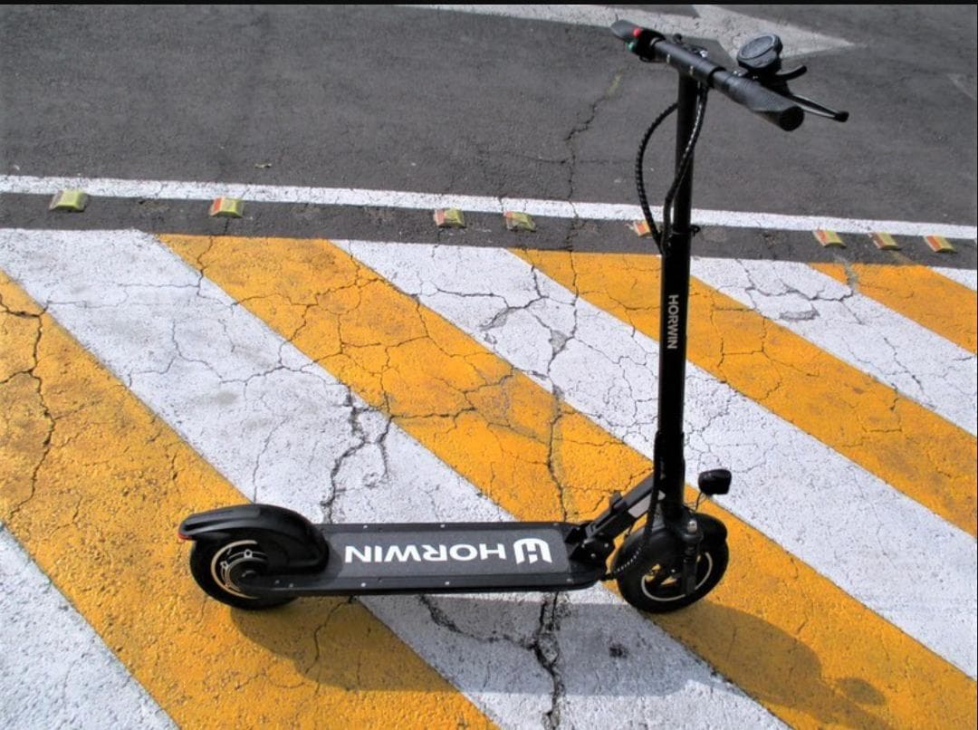 PATINETA SCOOTER 100% ELÉCTRICA 2023 MARCA HORWIN 500W — foto 3